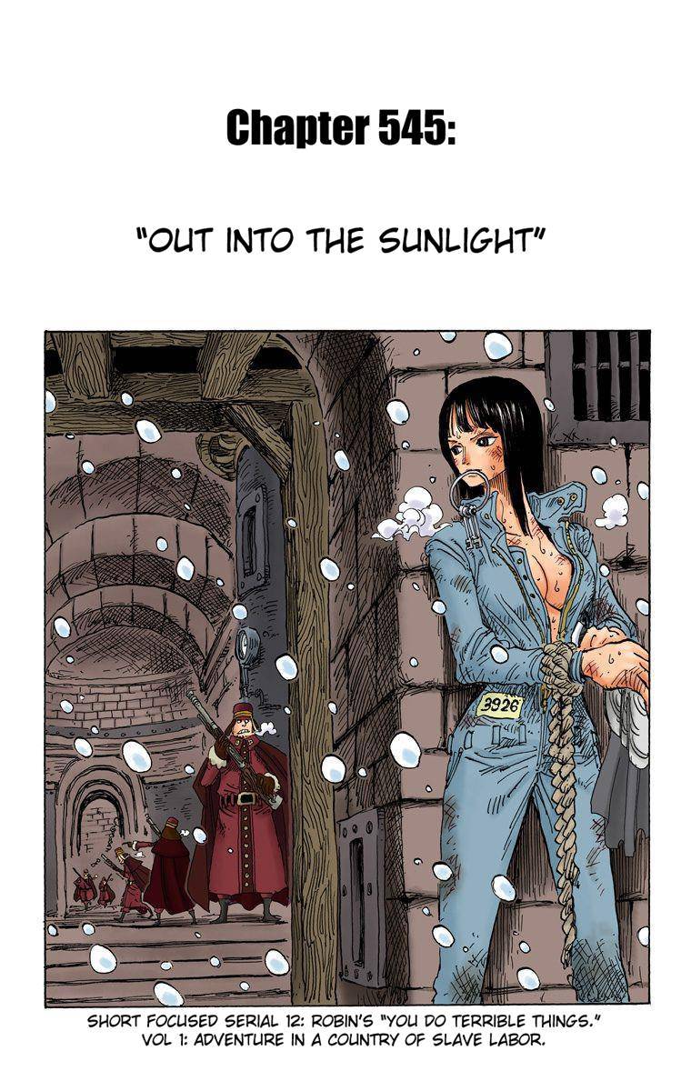 One Piece Digital Colored Chapter 545 image 02